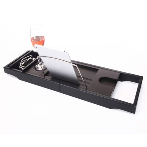 Bathroom Multifunctional Retractable Bathtub Shelf Rack, Single Box, Double Box