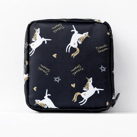 Travel Portable Sanitary Napkin Thickened Storage Bag