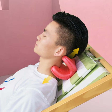Cervical Spine Pillow Stretching Massager Orthosis Portable Neck Pillow