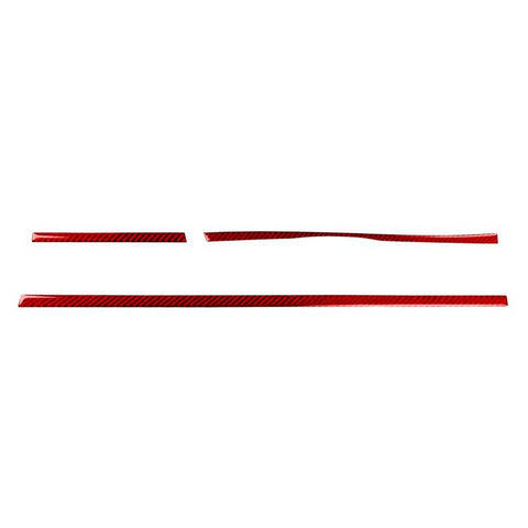 For Volkswagen CC Left Hand Drive 3pcs /Set Dashboard Trim Sticker Set