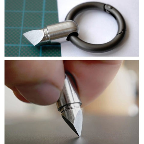 Unpacking Micro Cutting Tool Capsule Knife, Silver