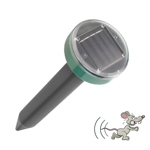 Solar Mouse Repeller Ultrasonic LED Manor Farm Rice Field Mouse Repeller Snake Repeller, Solar Mouse Repeller (Round ), Solar Mouse Repeller (Square)