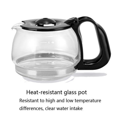 Homezest Household Small Coffee Maker Automatic Mini Drip Coffee Machine, UK Plug, EU Plug