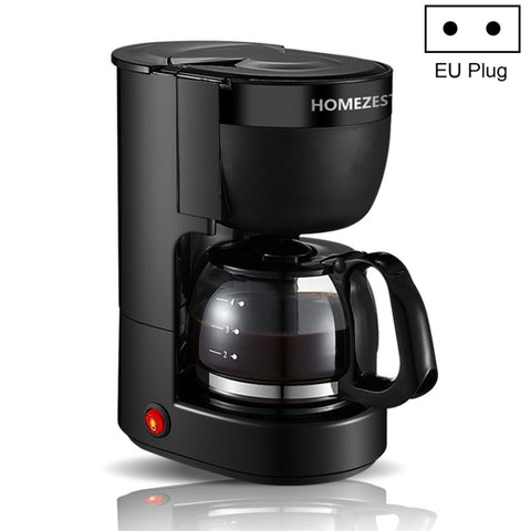 Homezest Household Small Coffee Maker Automatic Mini Drip Coffee Machine, UK Plug, EU Plug