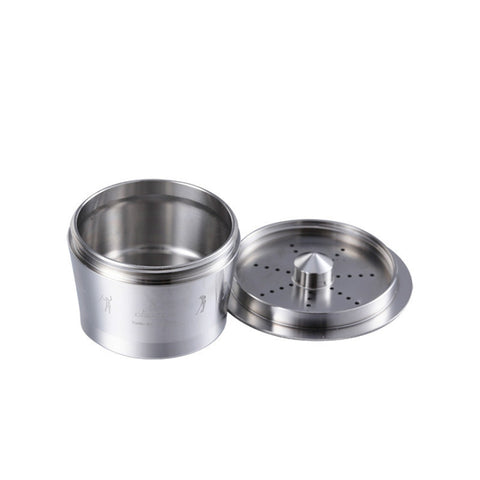Coffee Machine Capsule Stainless Steel Household Coffee Filter Reusable Coffee Capsule Cup, Coffee Capsules Pattern Random Delivery