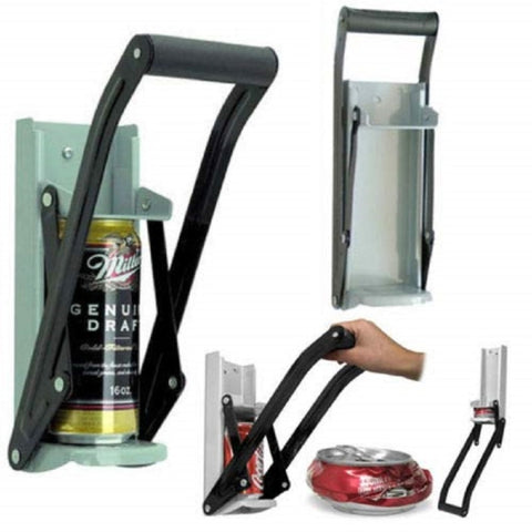 Can Crusher Ounce Can Press Kitchenware Can Opener, Can Crusher Opener