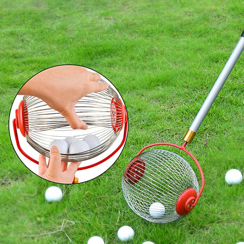 Garden Tools Nut Collector Fruit Picker Picking Walnut Picking Chestnut Picker, Telescopic Rod+Small Scroll Wheel, Telescopic Rod+Big Scroll Wheel