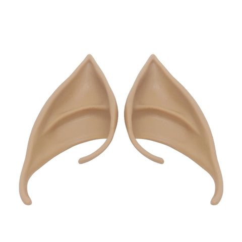 1pair  Halloween Elf Latex Ears Cosplay Props, 10cm, 12cm