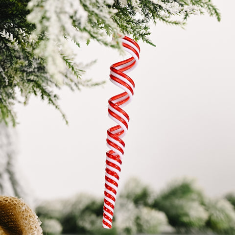 Christmas Decorations Simulation Candy Christmas Tree Ornaments, Wave Sugar, Small Lollipop, Candy Roll, Large Lollipop