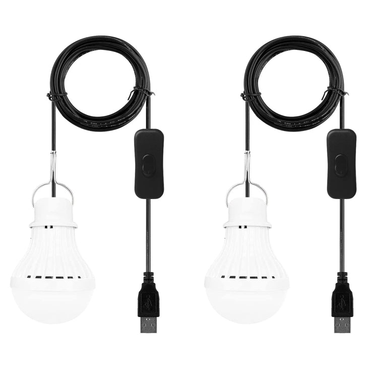 USB Bulb Camping Light Emergency Light, 1 PCS, 2 PCS