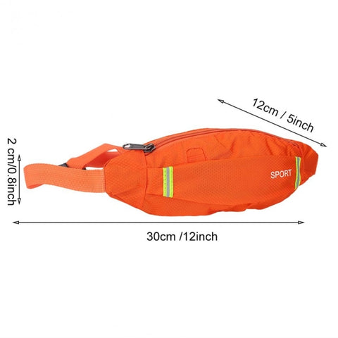 Men Women Running Waist Bag Sport Pack Cycling Bag Belt Fanny Waist Pouch Outdoor Travel Racing Hiking Gym Fitness Money Purse, TBD047710501A, TBD047710501B, TBD047710501C
