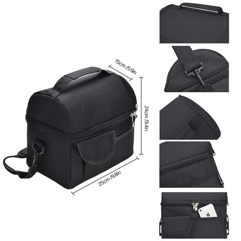 Lunch Bag Reusable Insulated Bag Multifunctional Waterproof Insulated Lunch Box