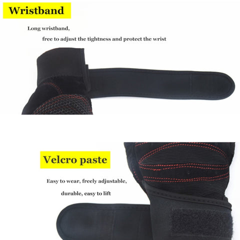 Gym Gloves Heavyweight Sports Exercise Weight Lifting Gloves Body Building Training Sport Fitness Gloves, M, L, XL