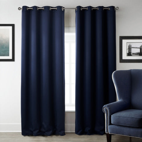High-precision Curtain Shade Cloth Insulation Solid Curtain, 42x84 Inch（107x213CM）, 52x63 Inch（132x160CM）, 52x84（132x213）