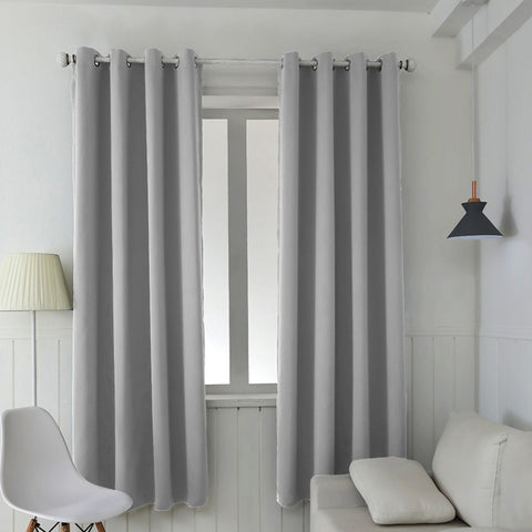 High-precision Curtain Shade Cloth Insulation Solid Curtain, 42x84 Inch（107x213CM）, 52x63 Inch（132x160CM）, 52x84（132x213）