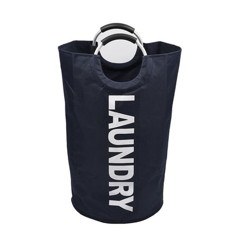 Portable Waterproof Hamper Dirty Clothes Large Collapsible Washing Laundry Basket Bag