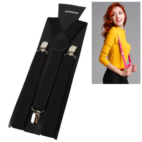 Candy-colored Stretch Polyester Adjustable Shoulder Strap Clip