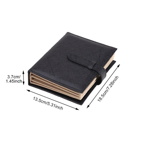 Portable PU Leather Storage Box Necklace Jewelry Display Box Organizer