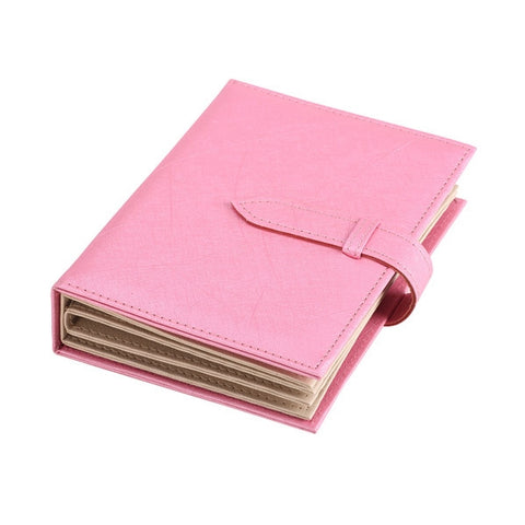 Portable PU Leather Storage Box Necklace Jewelry Display Box Organizer