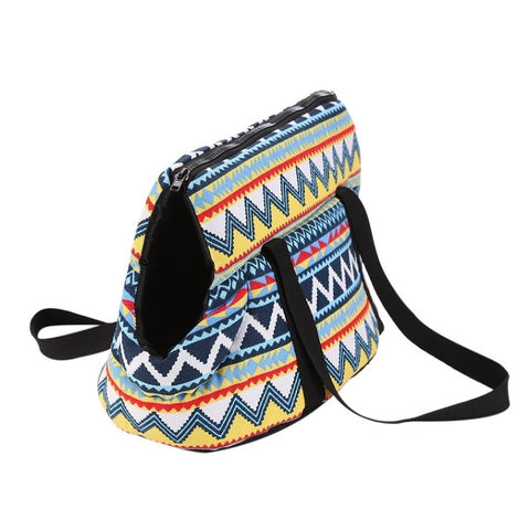 Retro Pet Carrying Bag Comfortable & Breathable Backpack For Cats And Dogs, S 45x21x22cm, L 55x26x27cm