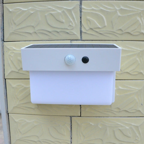 2.5W 50 LEDs Solar Landscape Light Outdoor Courtyard Light Control + Radar Sensing Wall Lamp