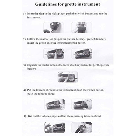 Electric Easy Automatic Cigarette Rolling Machine Tobacco Injector Maker Roller, 8mm, US Plug, EU Plug