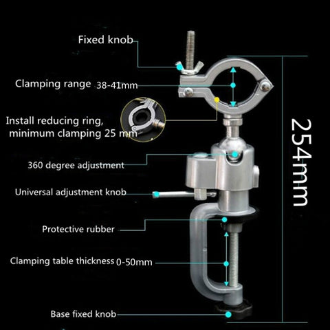 Special Aluminum Alloy Electric Grinder Bracket For Electric Drill, Grinder Bracket