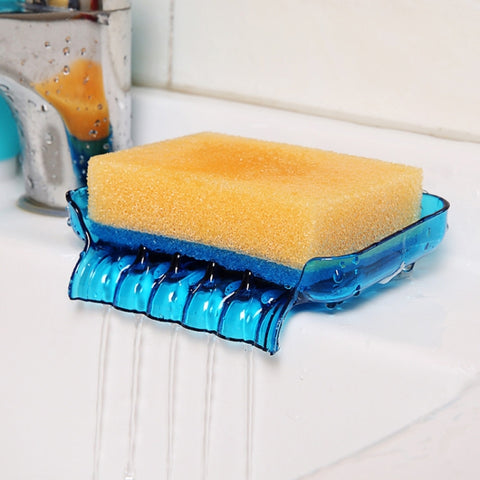 Colourful Suction Cup Drainage Soap Box