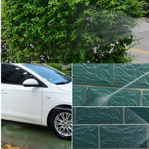 Electroplating Extension Rod Car Wash Water Gun Household Brush Car Gun Garden Watering Gun, Electroplating, Electroplating (Silver)