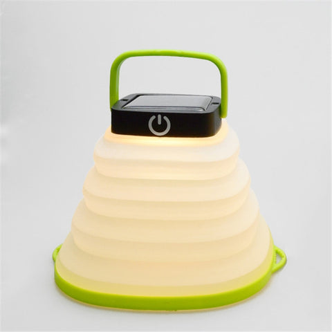 Folding Solar Lamp Outdoor Camping Tent Lamp LED Camping Lamp