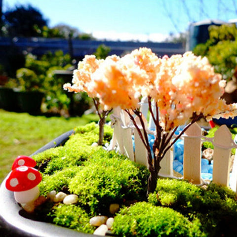 20 PCS Artificial Mini Foam Mushroom Miniature Garden Decorations, 20 PCS Foam Mushroom