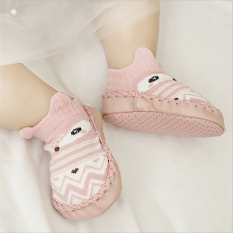 Fashion Baby Socks With Rubber Soles Infant Sock Newborn Autumn Winter Children Floor Socks Shoes Anti Slip Soft Sole Sock, 11cm, 12cm, 13cm, 14cm