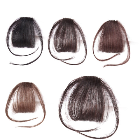 Fake Bangs Clip Hairpiece Synthetic Bangs Hair