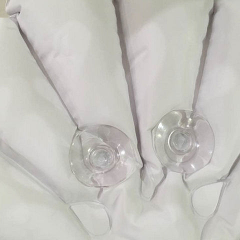 Shell Shaped Soft Bathroom Pillow Home Comfortable Spa Inflatable Bathtub Cushion, Random Color Delivery, Spa Inflatable Bathtub Cushion