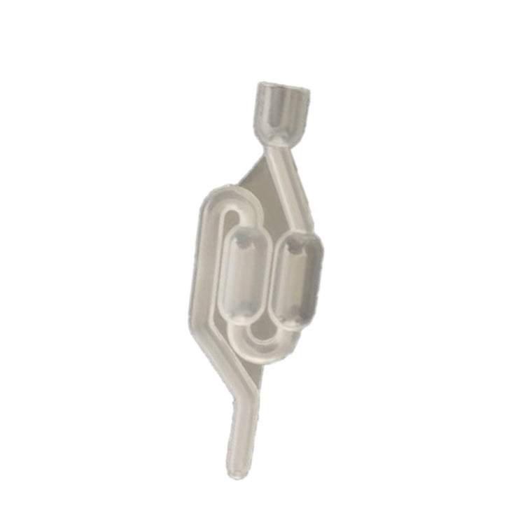 Water Seal Exhaust One way Home Brew Wine Fermentation Airlock Brewing Sealed Plastic Air Lock Check Valve Water Sealed Valves, Uncovered plain check valve, Common check valve with cover