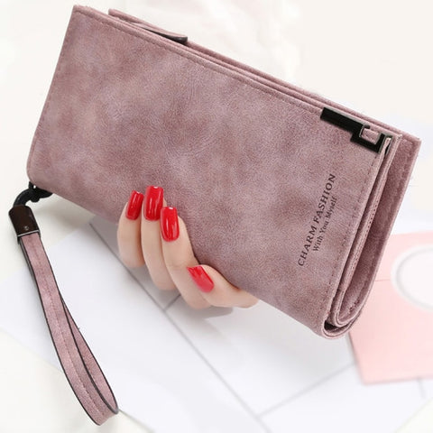 Long Wallet Zipper Coin Purse Cards ID Holder Clutch Woman Wallet