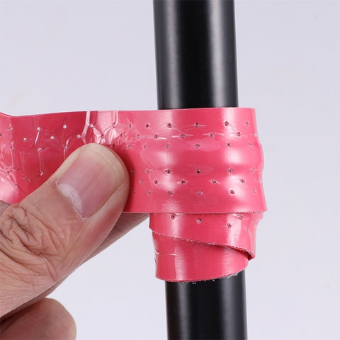 Double-layer Sweat-absorbent Anti-slip Tape for Badminton Racket / Fishing Rod, Random Color Delivery, 110 x 2.5cm Random Color