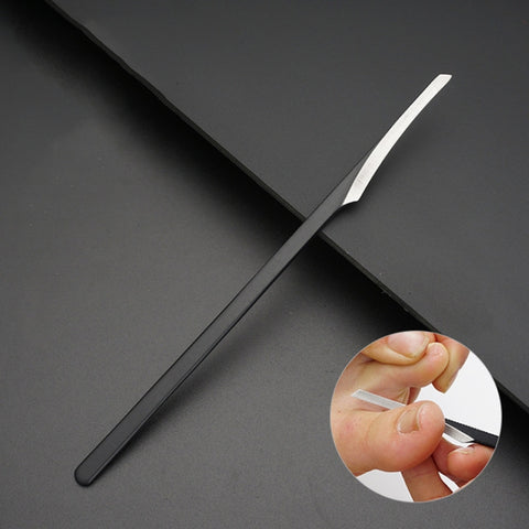 Pedicure Manicure Nail Cleaner Cuticle Grooming Dead Skin Planer Beauty Foot Care Tool