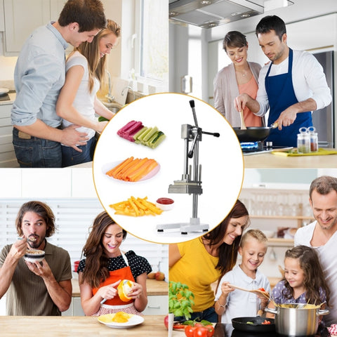 Manual Cut French Fries Machine Potato Cutter Chips Blades Fruit Vegetable Making Machine, Potato Cutter 1