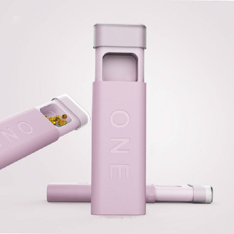 Portable Mini Dispensing Pill Box to Store Pill Sealed Box