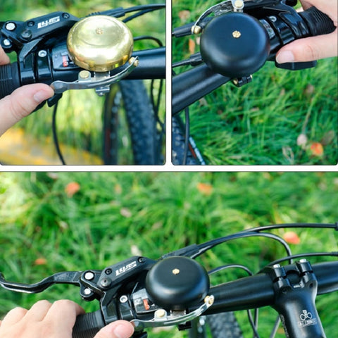 Bicycle Retro Brass Bell Clear Voice, Bicycle Brass Bell(Black), Bicycle Brass Bell(Golden)