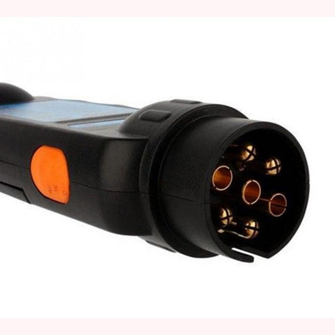 JHT4003 European 12V 7 Pin Car Truck Trailer Plug Socket Tester Wiring Circuit Light Test Tool, JHT4003  7 Pin