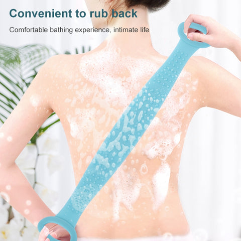 Silicone Massage Pull Strap Bath Brush Powerful Exfoliating Rubbing Bath Artifact, TBD052096201E, TBD052096201A, TBD052096201B, TBD052096201C, TBD052096201D