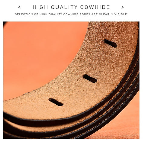 Men Vintage Crocodile Textured Leather Belt, 105CM, 110CM, 115CM, 120CM, 125CM