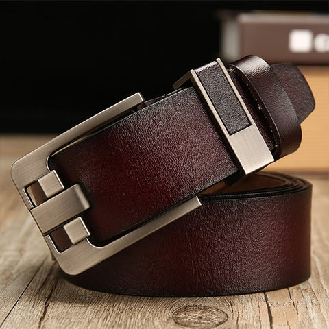 Vintage Lacquered Genuine Leather Pin Buckle Waistband for Men, Wide Needle Black 105CM, Wide Needle Black 110CM, Wide Needle Black 115CM, Wide Needle Black 120CM, Wide Needle Black 125CM, Wide Needle Black 130CM, Wide Needle Black 140CM               ...