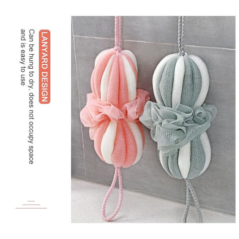 Bath Ball Rubbing Back Bath Towel Long Foam Net Bath Brush