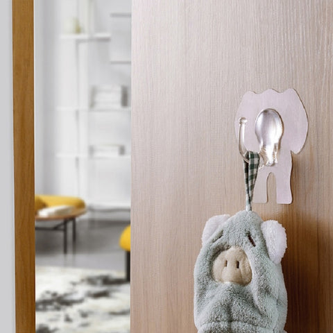 Creative Elephant Hook Kitchen Bathroom Waterproof Wall Hook, Waterproof Wall Hook