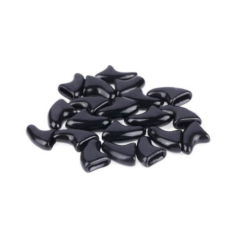 20 PCS Silicone Soft Cat Nail Caps / Cat Paw Claw / Pet Nail Protector/Cat Nail Cover, XS, S, M, L