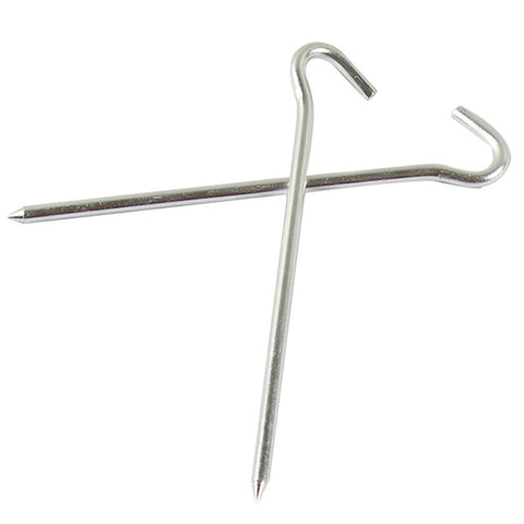 10pcsTent pegs Aluminum Alloy Tent nail Tent Stake Nails Ground Pin Camping Hiking Outdoor Tool inflatable tent Accessories