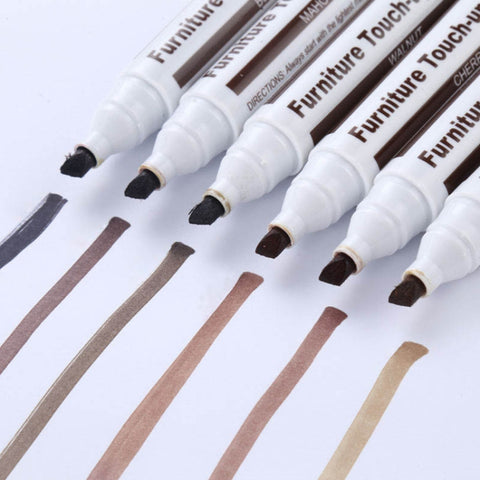 2 PCS Furniture Scratch Filler Repair Marker Pen, Size: 13.3x2cm
